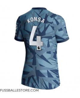 Günstige Aston Villa Ezri Konsa #4 3rd trikot Damen 2023-24 Kurzarm